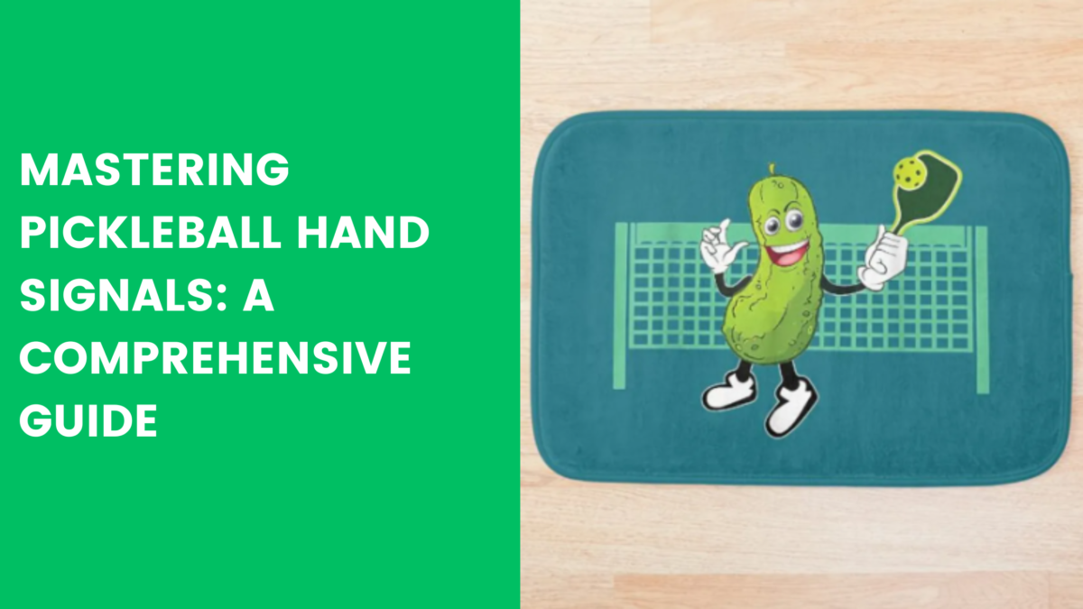 Read more about the article Mastering Pickleball Hand Signals: A Comprehensive Guide